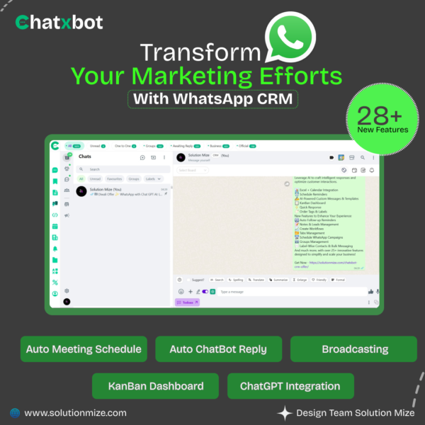 WhatsApp CRM BUSINESS PLAN